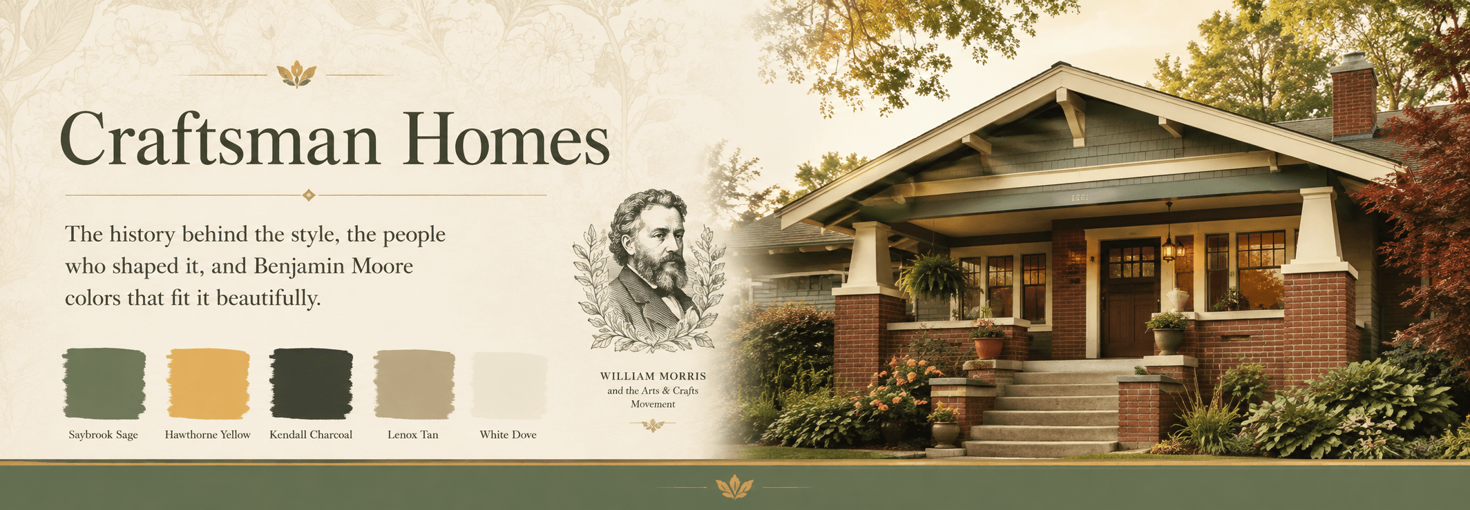 RepcoLite's Craftsman Homes color inspiration